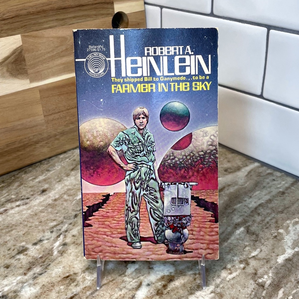 Book: Farmer In The Sky by Robert A Heinlein Paperback Used Vintage